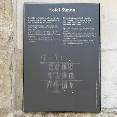 Spacieux Studio, Hotel Particulier En Hypercentre Tours Eksteriør billede
